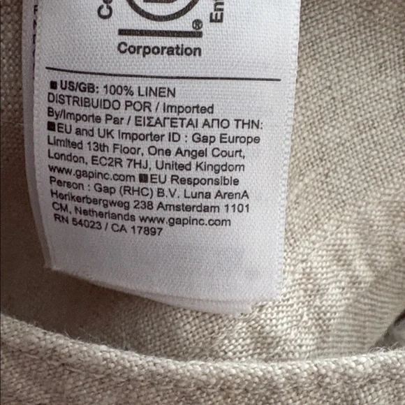 Athleta 	 Retreat Linen Romper - Picture 5 of 5